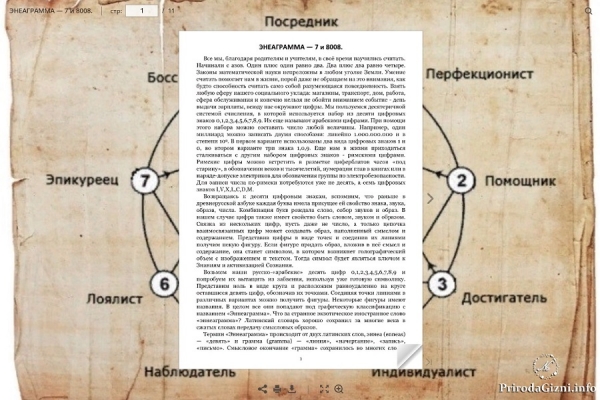 ЭНЕАГРАММА &mdash; 7 и 8008