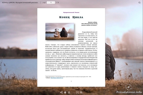 Конец Цикла. Футуристический рассказ